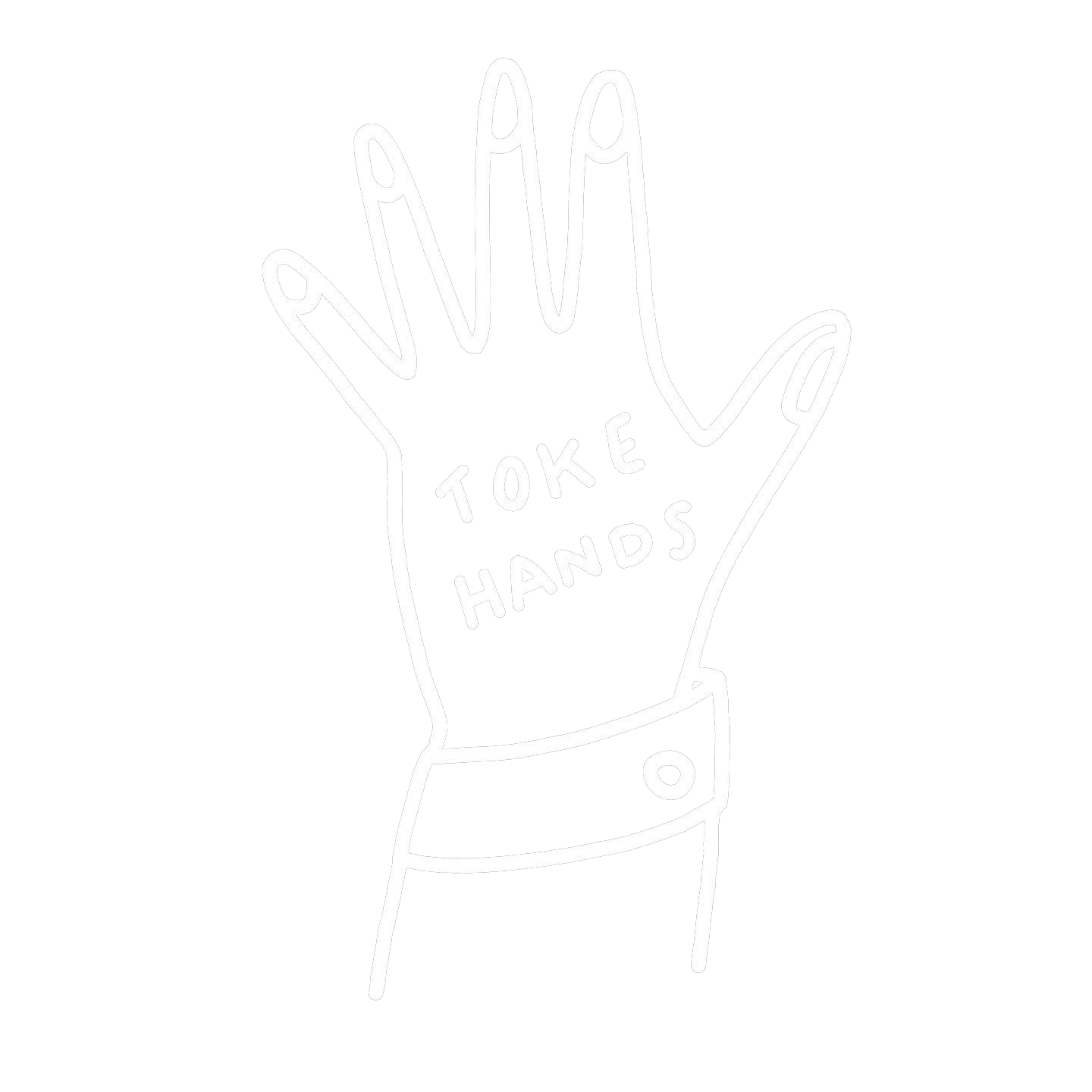 tokehands landing screen